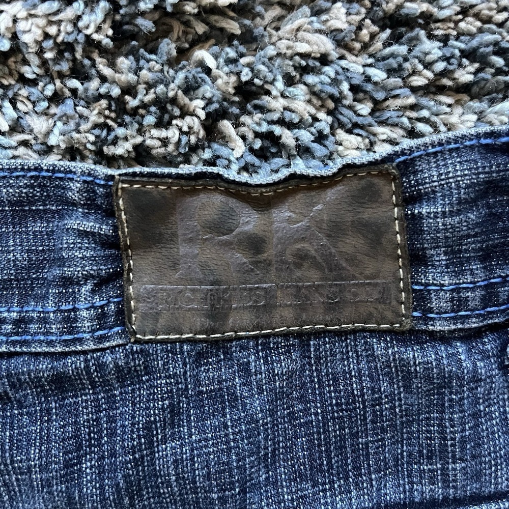 Rich Kids Men's Grunge Skater Wide Leg Relaxed Jeans Sz 32x34 Actual: 32Wx32L - Picture 10 of 10